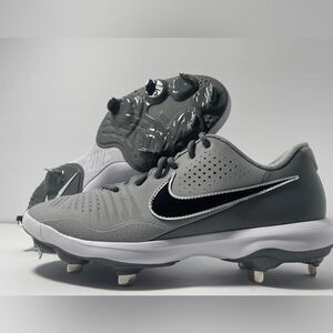 Nike Alpha Huarache 3 Varsity Low Size‎ 10.5 Light Smoke Grey Black CT0829-023